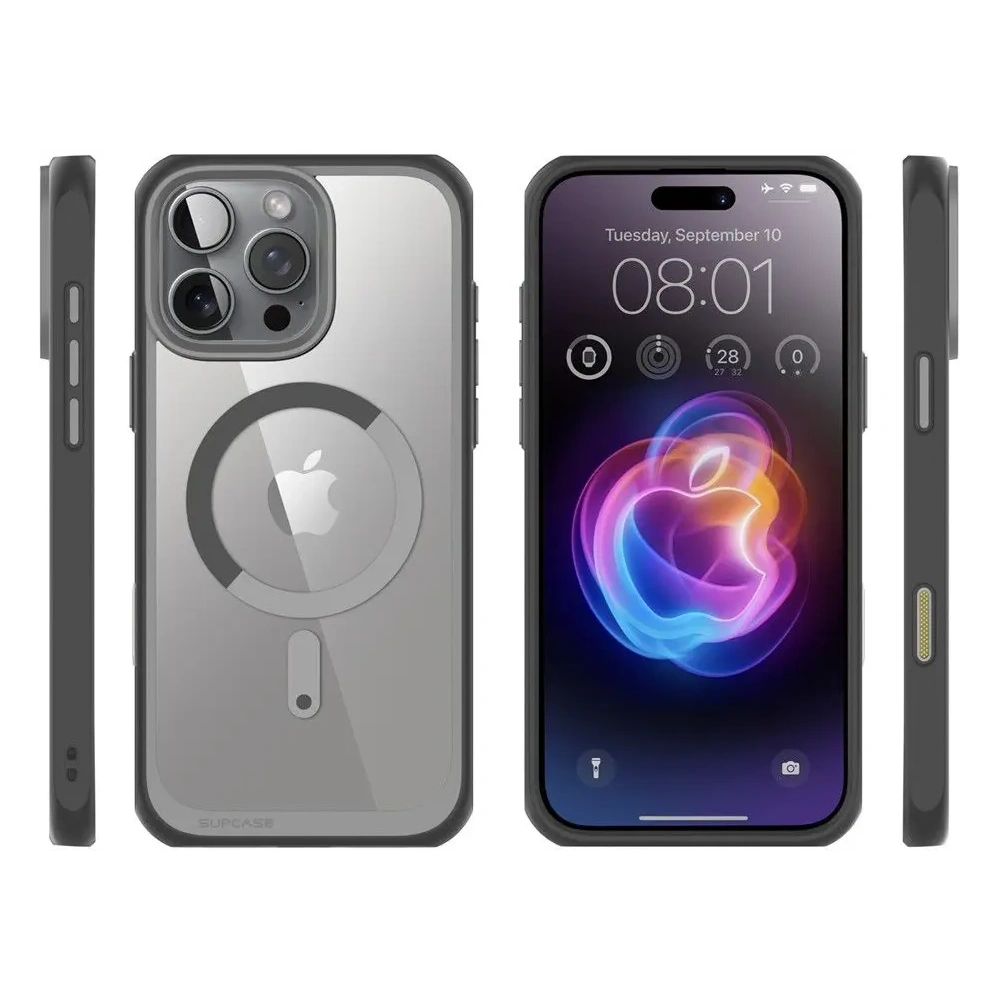 Etui Supcase Unicorn Beetle Mag MagSafe Apple iPhone 16 Pro Grey