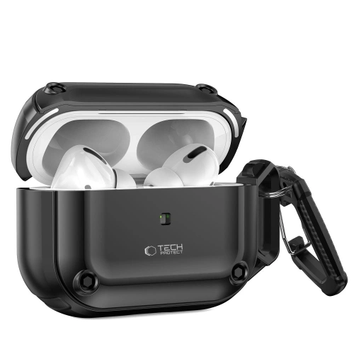 Kup Etui Tech-Protect Rough Hook Apple AirPods Pro 1 / 2 Black - THP3242 - {ean13} - Sklep Home Screen