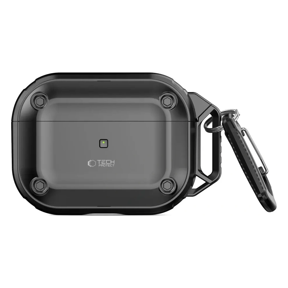 Etui Tech-Protect Rough Hook Apple AirPods Pro 1 / 2 Black