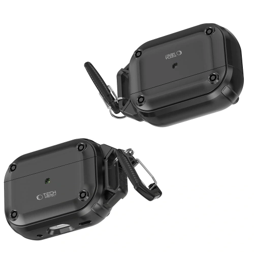 Kup Etui Tech-Protect Rough Hook Apple AirPods Pro 1 / 2 Black - THP3242 - {ean13} - Sklep Home Screen