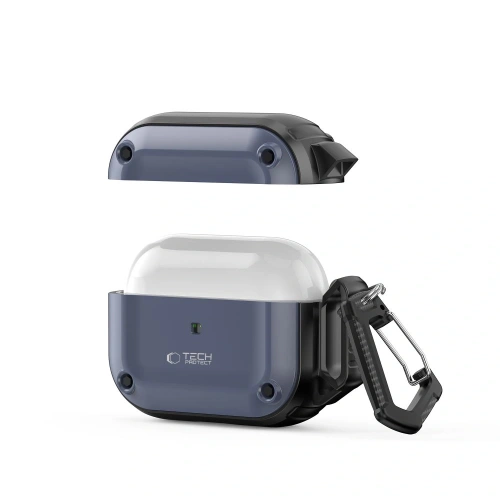 Kup Etui Tech-Protect Rough Hook Apple AirPods Pro 1 / 2 Steel Blue - THP3243 - {ean13} - Sklep Home Screen