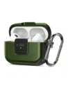 Etui Tech-Protect Defender Hook MagSafe Apple AirPods Pro 1 / 2 Olive Green