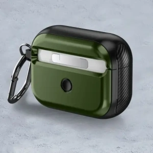 Buy Tech-Protect Defender Hook MagSafe Apple AirPods Pro 1 / 2 Olive Green - THP3245 - {ean13} - Home Screen Store Europe