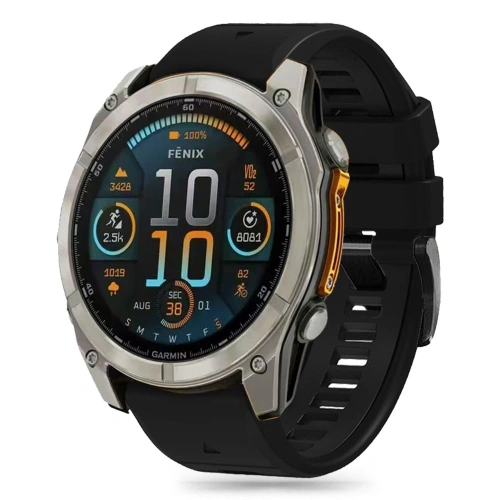 Kup Tech-Protect Linie de Silicon Garmin Fenix 5x / 5x Plus / 6x / 6x Pro / 7x / 8 51mm Negru - THP3246 - {ean13} - Sklep Home Screen