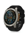 Tech-Protect Linie de Silicon Garmin Fenix 5x / 5x Plus / 6x / 6x Pro / 7x / 8 51mm Negru