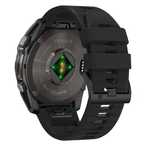 Kup Tech-Protect Linie de Silicon Garmin Fenix 5x / 5x Plus / 6x / 6x Pro / 7x / 8 51mm Negru - THP3246 - {ean13} - Sklep Home Screen