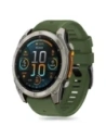Tech-Protect Szilikon Vonal Garmin Fenix 5x / 5x Plus / 6x / 6x Pro / 7x / 8 51mm Katonai Zöld