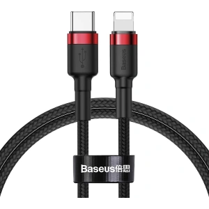 Baseus Cafule Cable Type-C to iP PD 18W 1m Red+Black