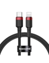 Kup Kabel USB-C do Lightning PD Baseus Cafule, 18W, 1m (černá-červená) - BSU1048BLKRED - {ean13} - Sklep Home Screen