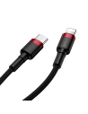 Kup Baseus USB-C zu Lightning PD Kabel Cafule, 18W, 1m (schwarz/rot) - BSU1048BLKRED - {ean13} - Sklep Home Screen