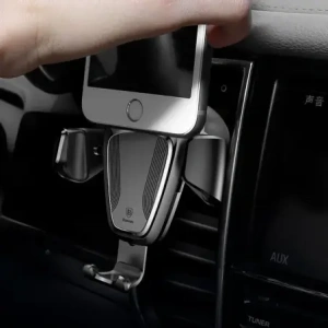Kup Uchwyt samochodowy na kratkę Baseus Gravity Car Mount SUYL-01 czarny - BSU8873 - {ean13} - Sklep Home Screen