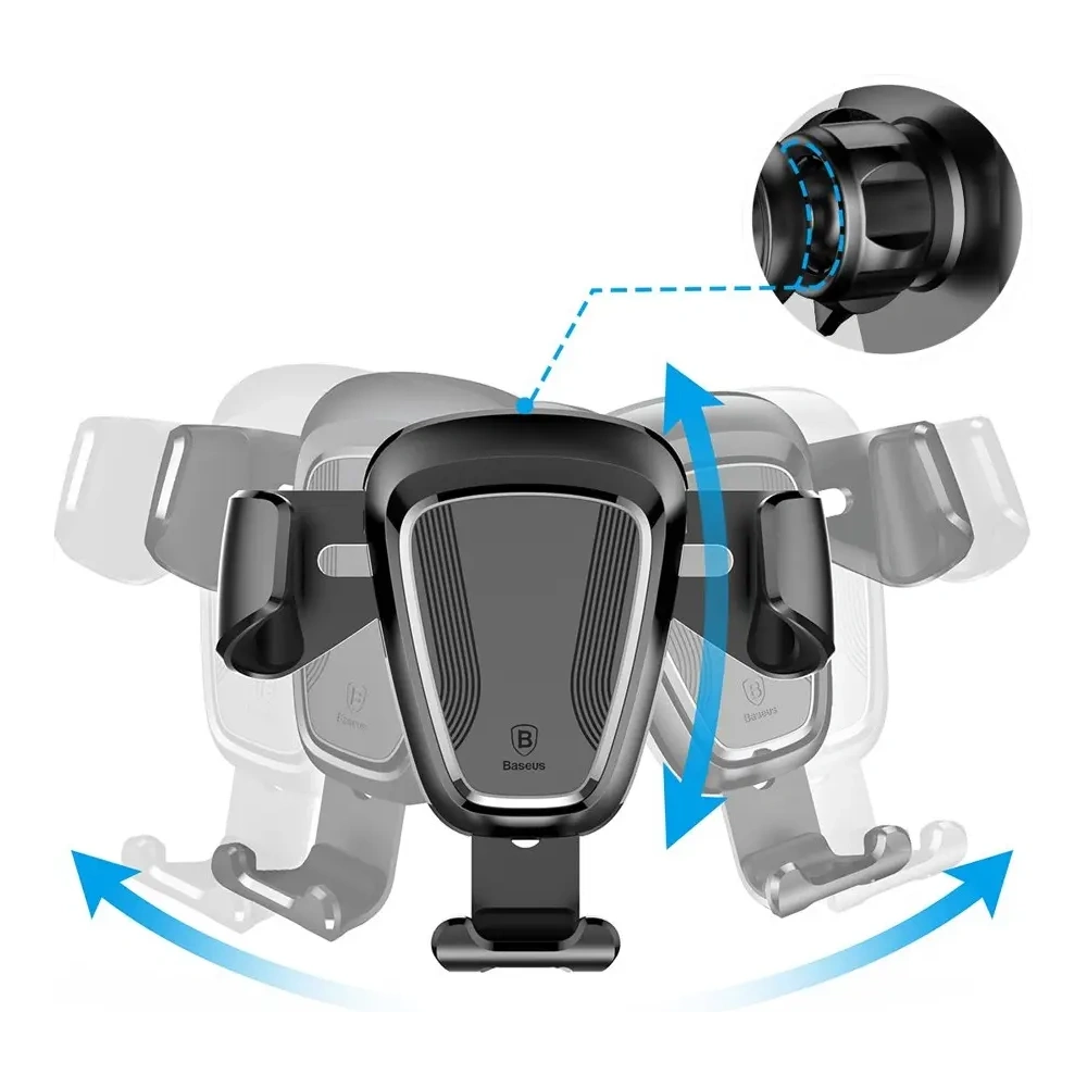 Uchwyt samochodowy na kratkę Baseus Gravity Car Mount SUYL-01 czarny