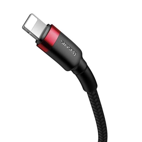 Kup Baseus USB-C zu Lightning PD Kabel Cafule, 18W, 1m (schwarz/rot) - BSU1048BLKRED - {ean13} - Sklep Home Screen