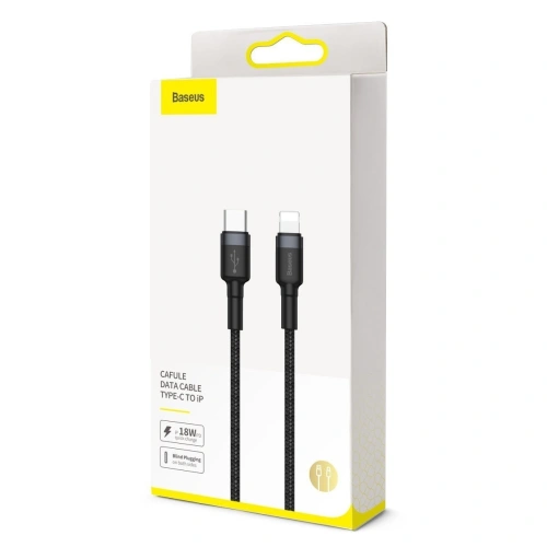 Kup Baseus USB-C zu Lightning PD Kabel Cafule, 18W, 1m (schwarz/rot) - BSU1048BLKRED - {ean13} - Sklep Home Screen