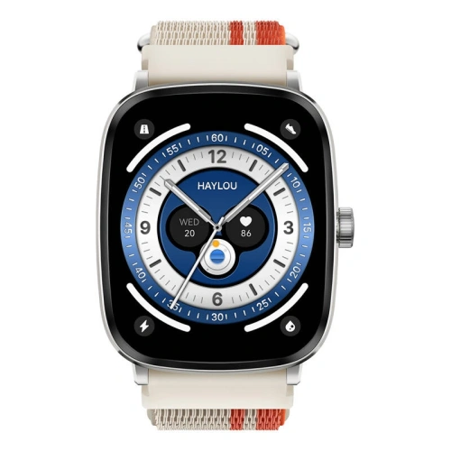 Kup Haylou smartwatch RS5 2.1" AMOLED IP68 (argintiu) - HAY65 - {ean13} - Sklep Home Screen