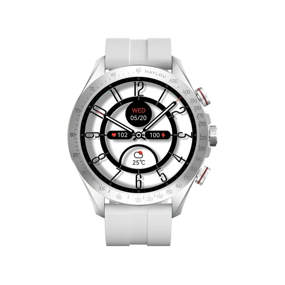 Smartwatch Haylou Solar Pro 1.43" AMOLED 2ATM (srebrny)