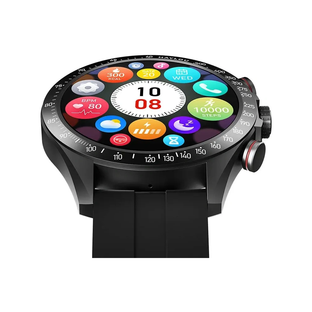 Smartwatch Haylou Solar Pro 1.43" AMOLED 2ATM (czarny)