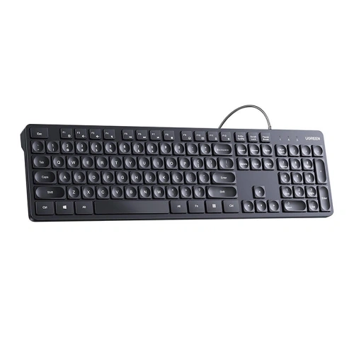 Buy UGREEN KU004 wired membrane keyboard (black) - UGR5553 - {ean13} - Home Screen Store Europe