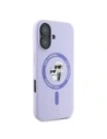 Kup Etui Karl Lagerfeld KLHMP16SSCMKCRHU Apple iPhone 16 hardcase Silicone Karl&Choupette Ring MagSafe fioletowy/purple - KLD21723 - {ean13} - Sklep Home Screen