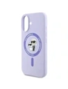 Kup Karl Lagerfeld KLHMP16SSCMKCRHU Apple iPhone 16 hardcase Silicone Karl&Choupette Ring MagSafe violet - KLD21723 - {ean13} - Sklep Home Screen