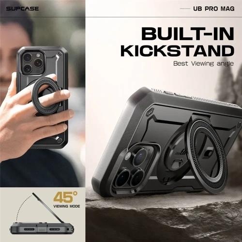 Kup Supcase Unicorn Beetle Pro Mag MagSafe Apple iPhone 16 Pro Max Fekete - SPC461 - {ean13} - Sklep Home Screen