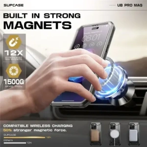 Kup Supcase Unicorn Beetle Pro Mag MagSafe Apple iPhone 16 Pro Max Negru - SPC461 - {ean13} - Sklep Home Screen