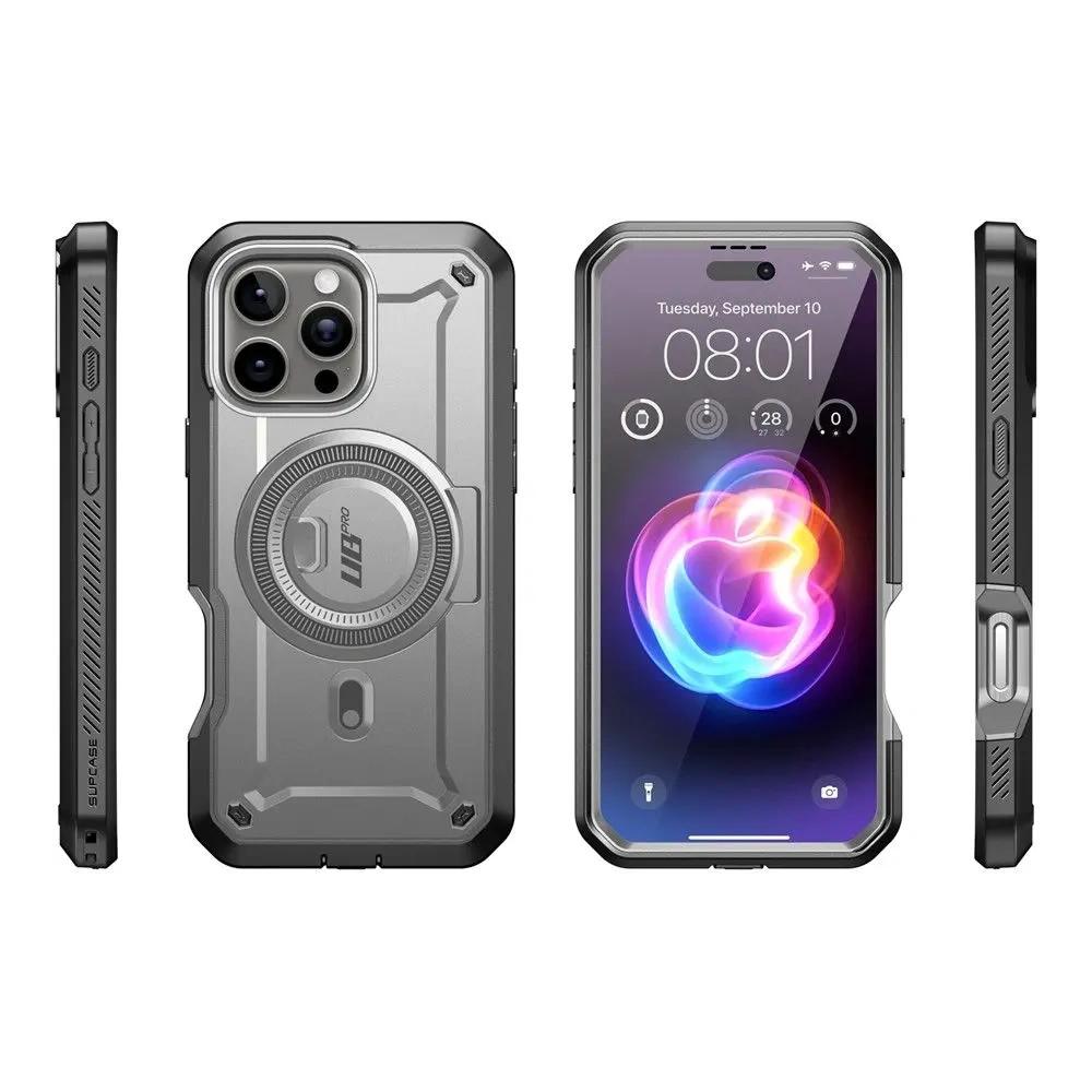 Etui Supcase Unicorn Beetle Pro Mag MagSafe Apple iPhone 16 Pro Max Grey