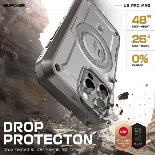 Kup Supcase Unicorn Beetle Pro Mag MagSafe Apple iPhone 16 Pro Max Gri - SPC462 - {ean13} - Sklep Home Screen