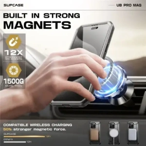 Kup Supcase Unicorn Beetle Pro Mag MagSafe Apple iPhone 16 Pro Max Gri - SPC462 - {ean13} - Sklep Home Screen