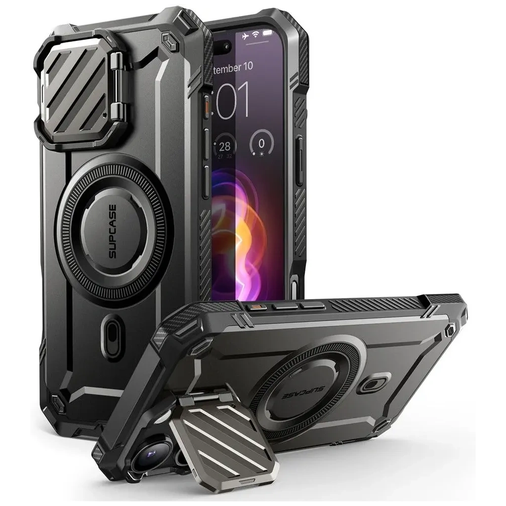 Etui Supcase Unicorn Beetle XT Mag MagSafe Apple iPhone 16 Pro Max Black