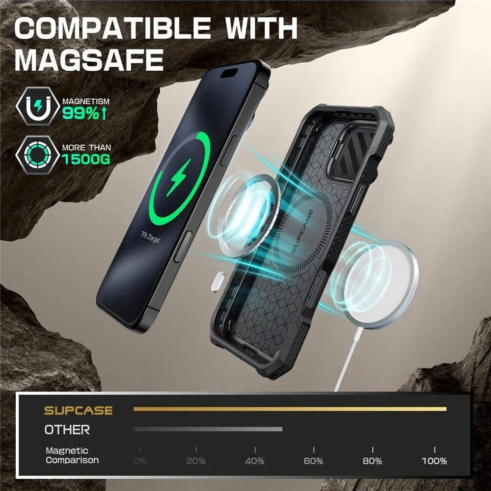 Etui Supcase Unicorn Beetle XT Mag MagSafe Apple iPhone 16 Pro Max Black