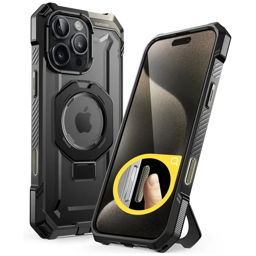 Etui Supcase Unicorn Beetle Grip Mag MagSafe Apple iPhone 16 Pro Max Black