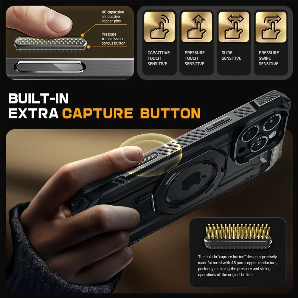 Etui Supcase Unicorn Beetle Grip Mag MagSafe Apple iPhone 16 Pro Max Black