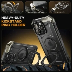 Kup Supcase Unicorn Beetle Grip Mag MagSafe Apple iPhone 16 Pro Max Schwarz - SPC465 - {ean13} - Sklep Home Screen