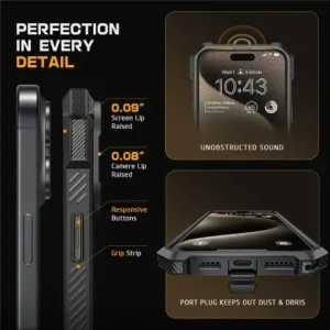 Kup Supcase Unicorn Beetle Grip Mag MagSafe Apple iPhone 16 Pro Max Schwarz - SPC465 - {ean13} - Sklep Home Screen