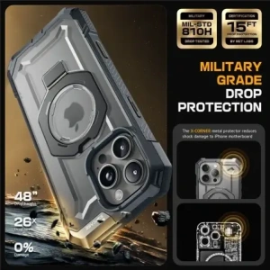 Kup Supcase Unicorn Beetle Grip Mag MagSafe Apple iPhone 16 Pro Max Gri - SPC466 - {ean13} - Sklep Home Screen