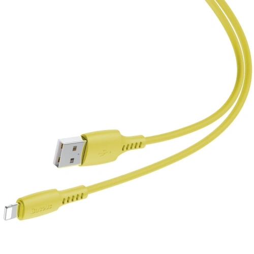 Kup Lightning USB kábel Baseus Színes 1.2m 2.4A (sárga) - BSU1050YEL - {ean13} - Sklep Home Screen