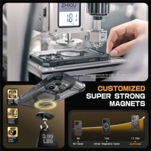 Kup Supcase Unicorn Beetle Grip Mag MagSafe Apple iPhone 16 Pro Max Gri - SPC466 - {ean13} - Sklep Home Screen