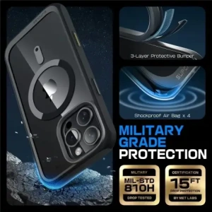 Kup Supcase Unicorn Beetle Mag MagSafe Apple iPhone 16 Pro Max Negru - SPC467 - {ean13} - Sklep Home Screen