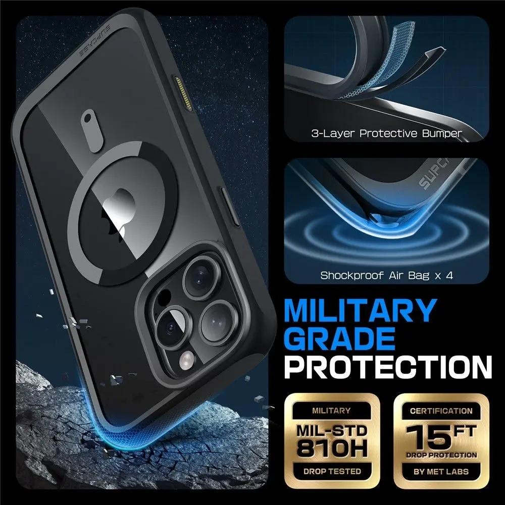 Etui Supcase Unicorn Beetle Mag MagSafe Apple iPhone 16 Pro Max Black