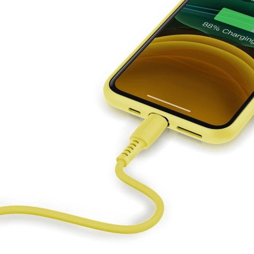 Kup Lightning USB kábel Baseus Színes 1.2m 2.4A (sárga) - BSU1050YEL - {ean13} - Sklep Home Screen