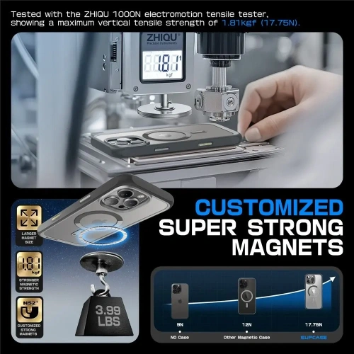 Kup Supcase Unicorn Beetle Mag MagSafe Apple iPhone 16 Pro Max Šedá - SPC468 - {ean13} - Sklep Home Screen