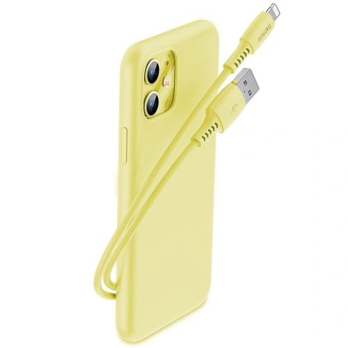 Kup Cablu Lightning USB Baseus Colourful 1.2m 2.4A (galben) - BSU1050YEL - {ean13} - Sklep Home Screen