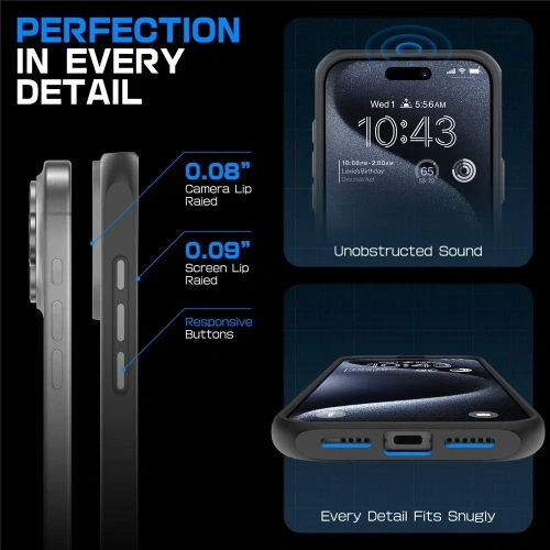Kup Supcase Unicorn Beetle Mag MagSafe Apple iPhone 16 Pro Max Šedá - SPC468 - {ean13} - Sklep Home Screen