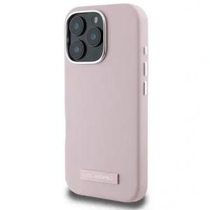 Kup Karl Lagerfeld KLHMP16XPGMSRPP Apple iPhone 16 Pro Max Hardcase FW Metallplatte MagSafe pink - KLD21727 - {ean13} - Sklep Home Screen