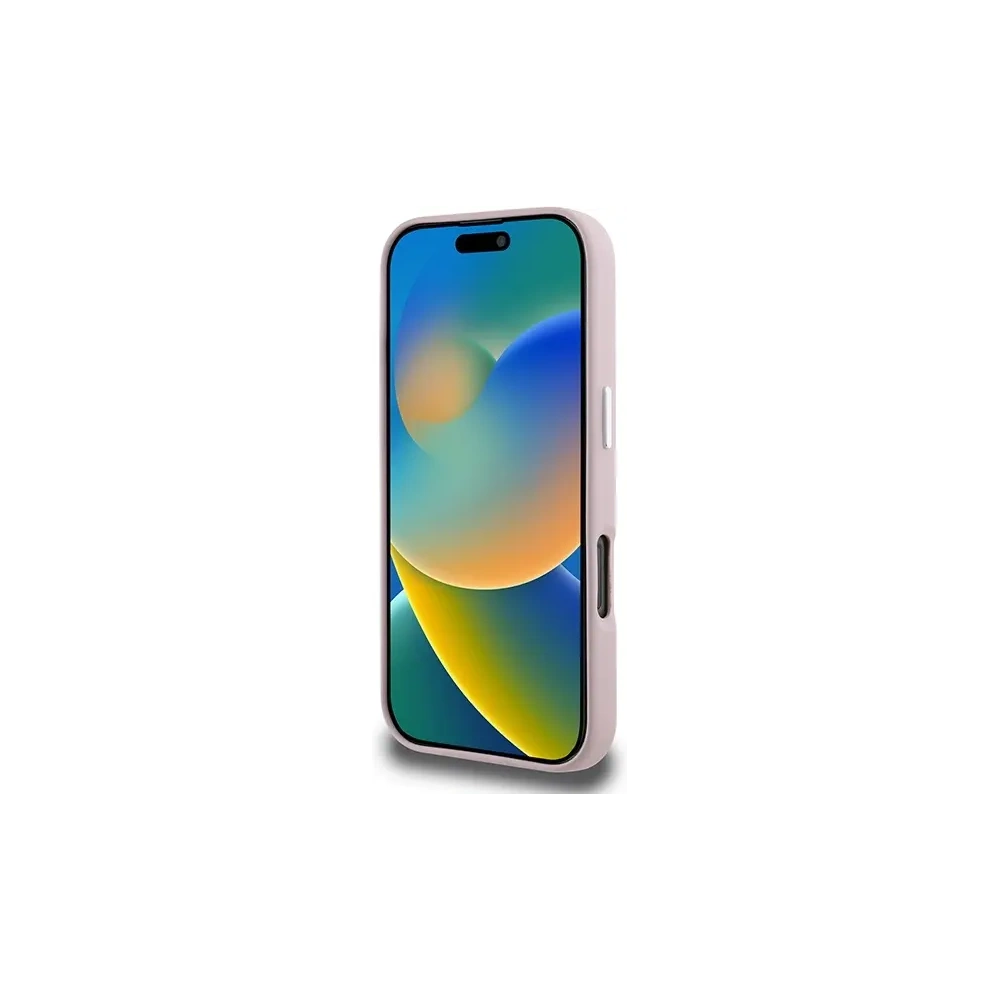 Etui Karl Lagerfeld KLHMP16XPGMSRPP Apple iPhone 16 Pro Max hardcase FW Metal Plate MagSafe różowy/pink