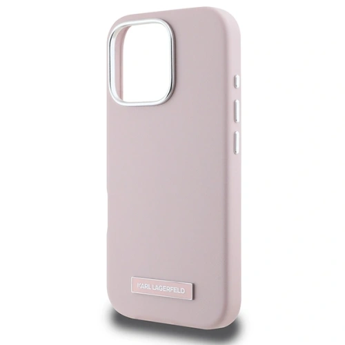 Kup Karl Lagerfeld KLHMP16XPGMSRPP Apple iPhone 16 Pro Max Hardcase FW Metallplatte MagSafe pink - KLD21727 - {ean13} - Sklep Home Screen