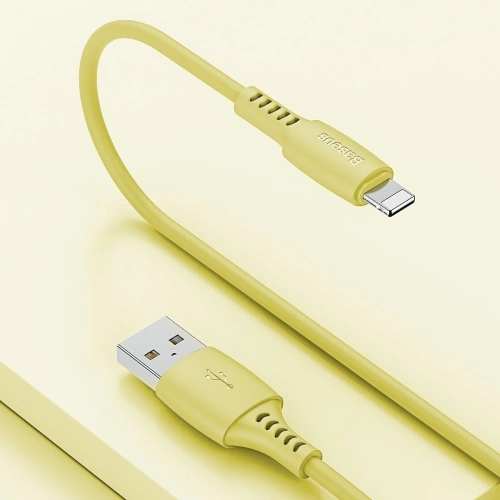 Kup Lightning USB kábel Baseus Színes 1.2m 2.4A (sárga) - BSU1050YEL - {ean13} - Sklep Home Screen