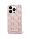Etui Karl Lagerfeld KLHMP16XPKHPORPP Apple iPhone 16 Pro Max hardcase Hot Stamp MagSafe różowy/pink