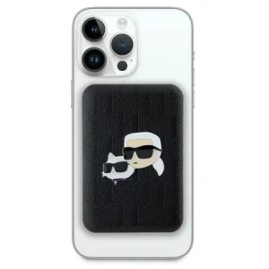 Buy Karl Lagerfeld KLPB5FPGKSKCHK 15W 5000mAh wireless powerbank Karl&Choupette Head Pin MagSafe black - KLD21730 - {ean13} - Home Screen Store Europe